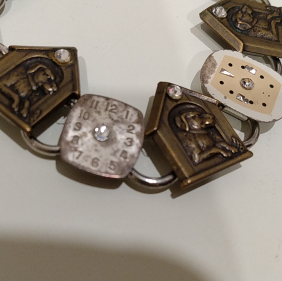 Lorraine Frances DOGGIE TIME OUT Bracelet Artistic Watch Face Dog Jewelry GIFT - Picture 6 of 7